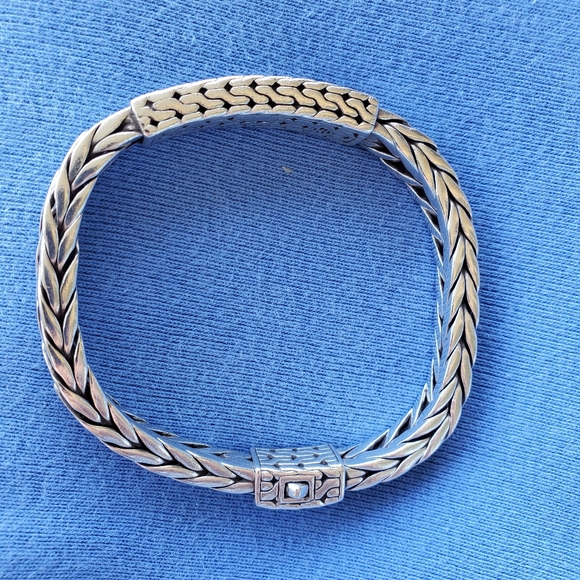 John Hardy SS & Black Sapphire Bracelet - Picture 15 of 15